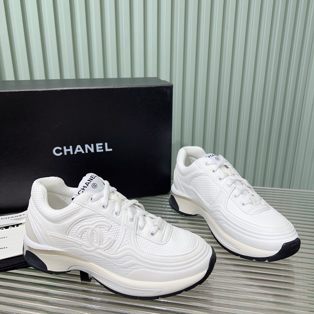 UA Ch*el SNEAKERS Fabric