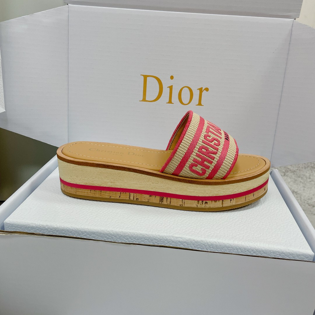 UA D*0riviera Dway Platform Slide Candy Pink