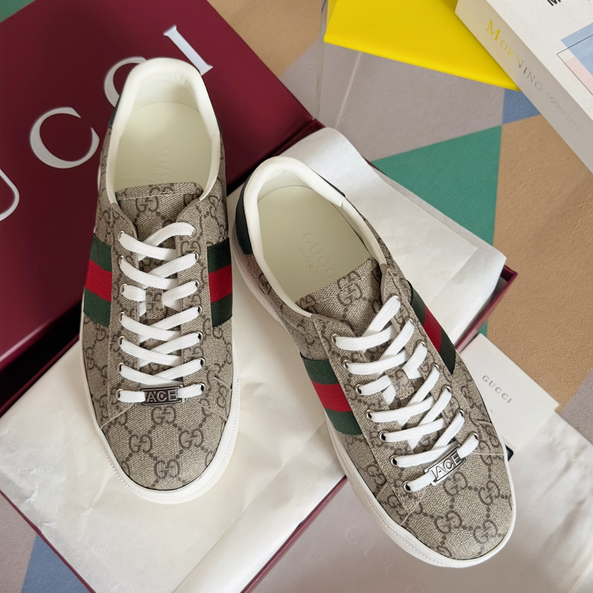 UA G*u*i ACE SNEAKER