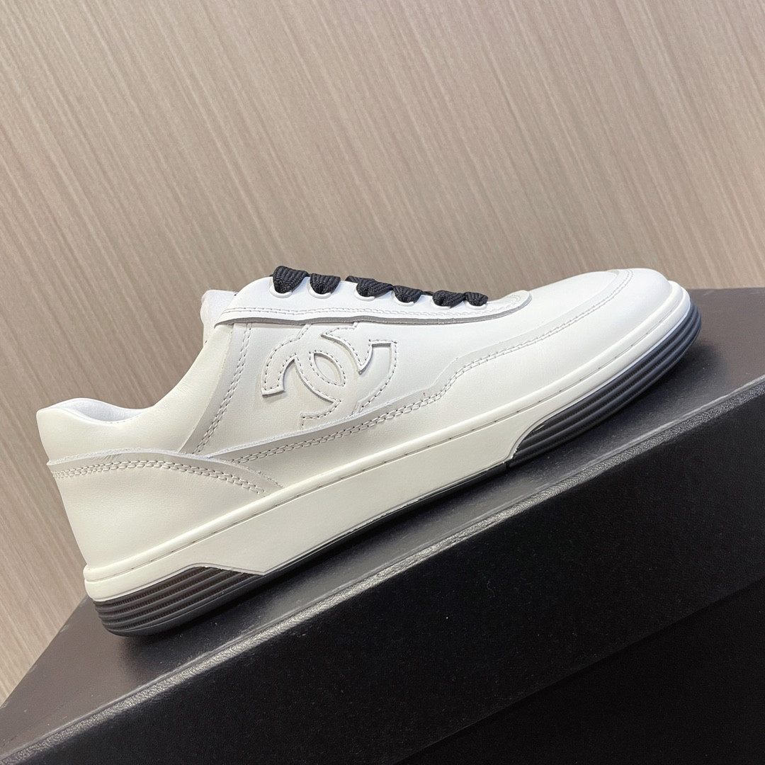 UA Ch*el SNEAKERS calfskin
