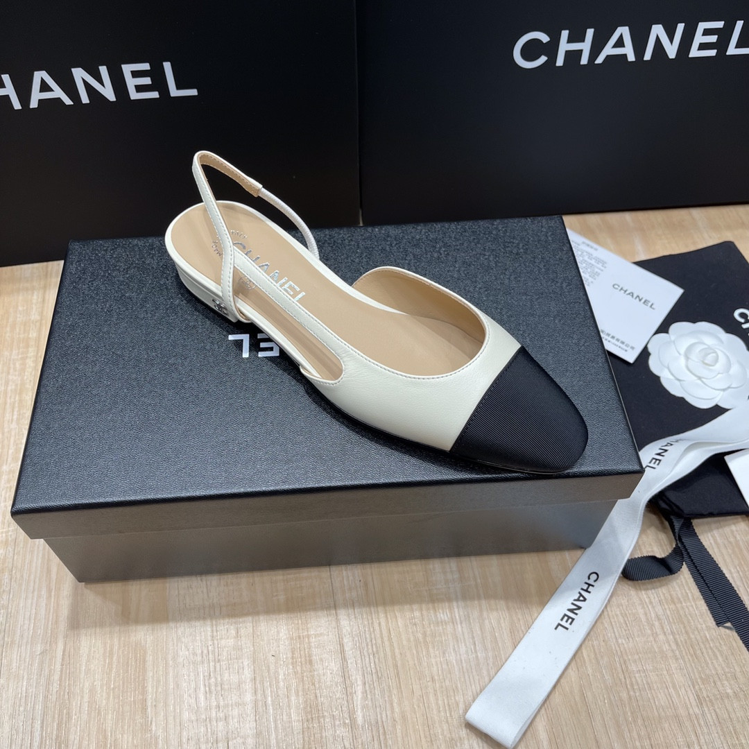 UA Ch*el SLINGBACKS FLAT