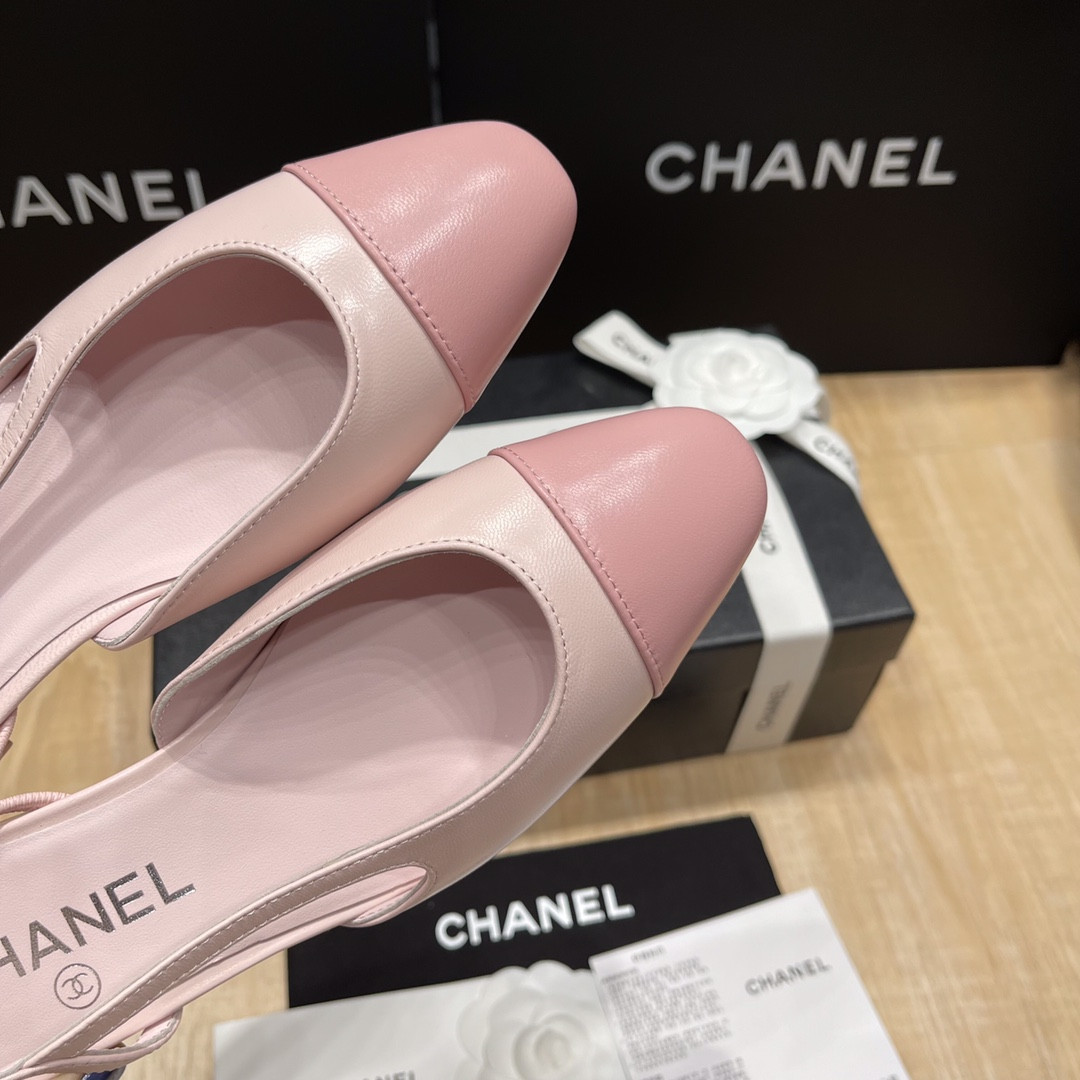 UA Ch*el SLINGBACKS FLAT