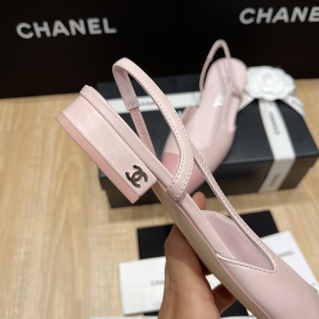 UA Ch*el SLINGBACKS FLAT