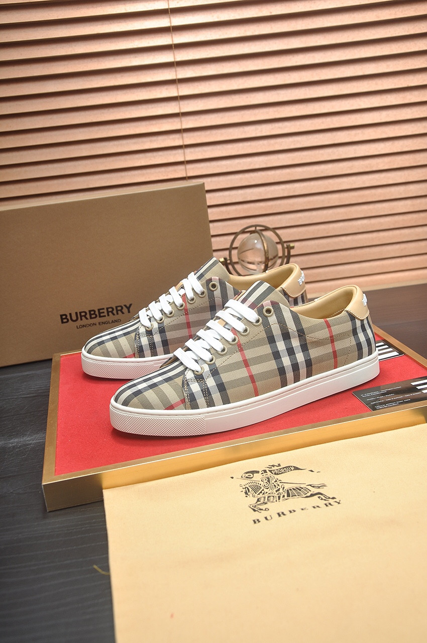 UA B**rry Check Sneakers