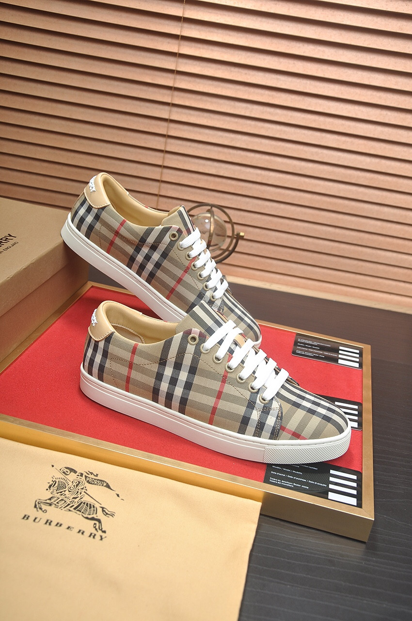 UA B**rry Check Sneakers