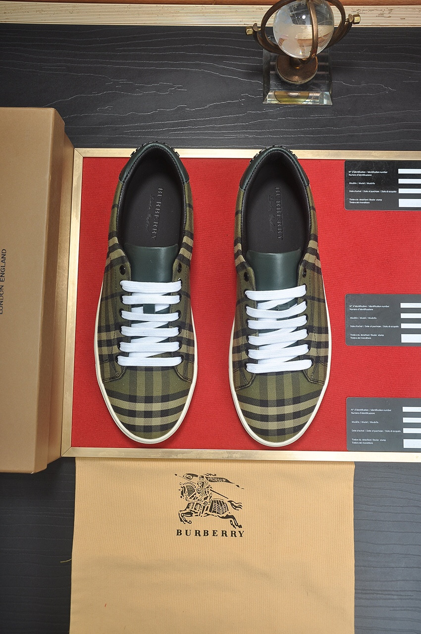 UA B**rry Check Sneakers
