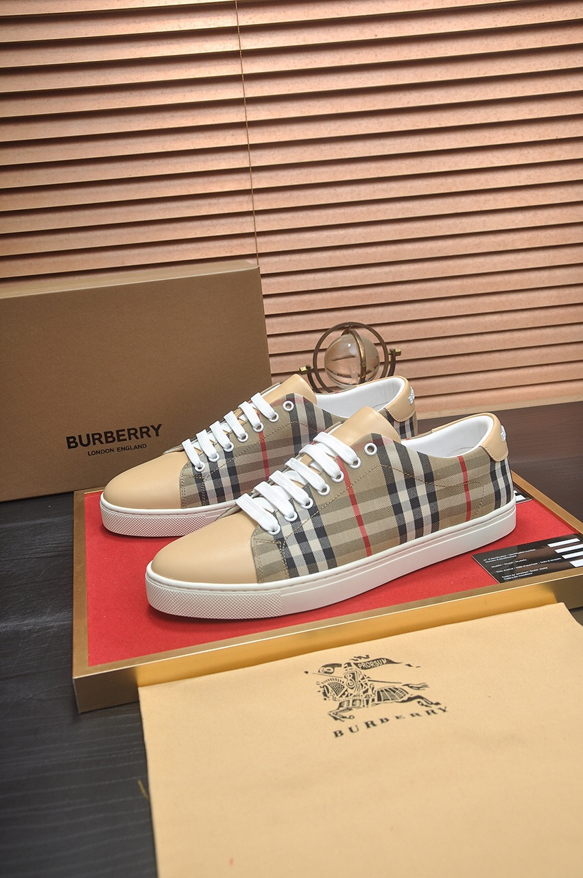UA B**rry Check Sneakers