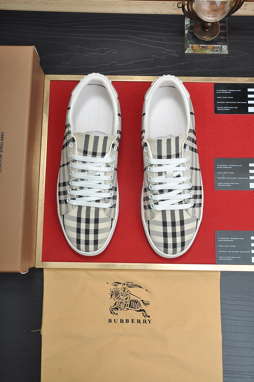 UA B**rry Check Sneakers