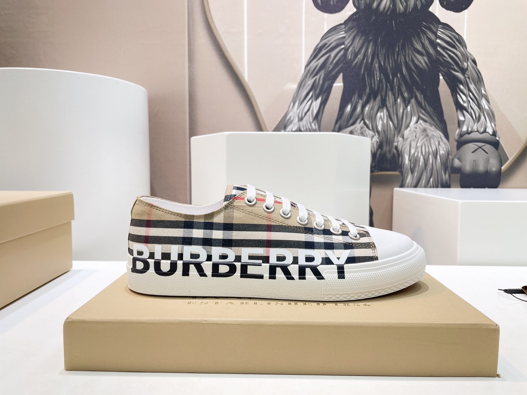 UA B**rry Check Sneakers