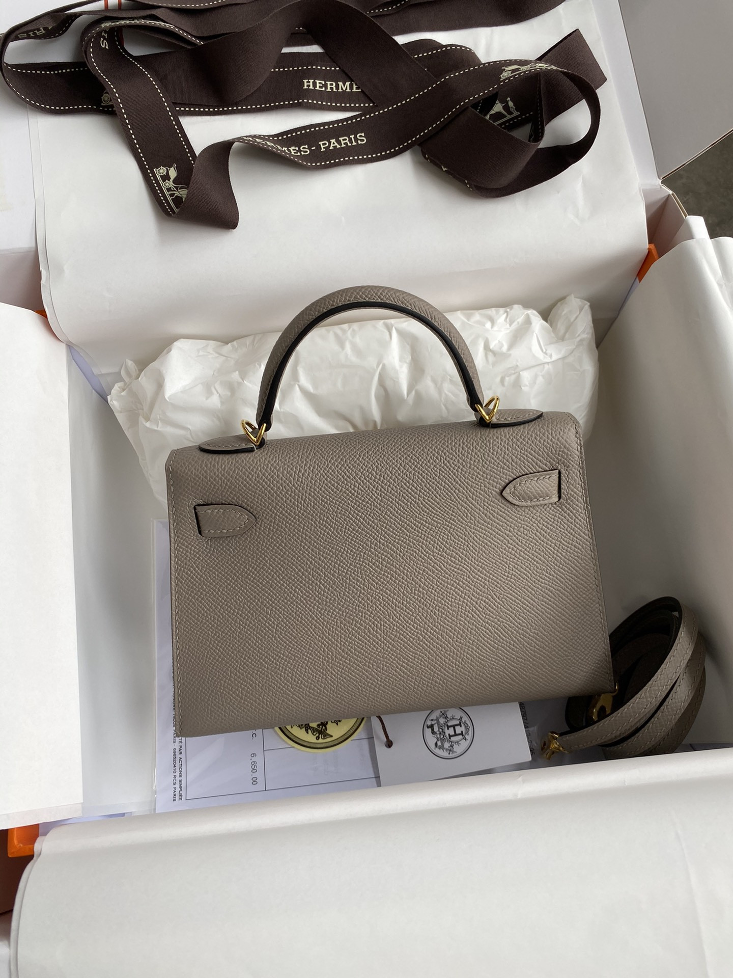 Hermès Mini Kelly 19 19×6×12CM