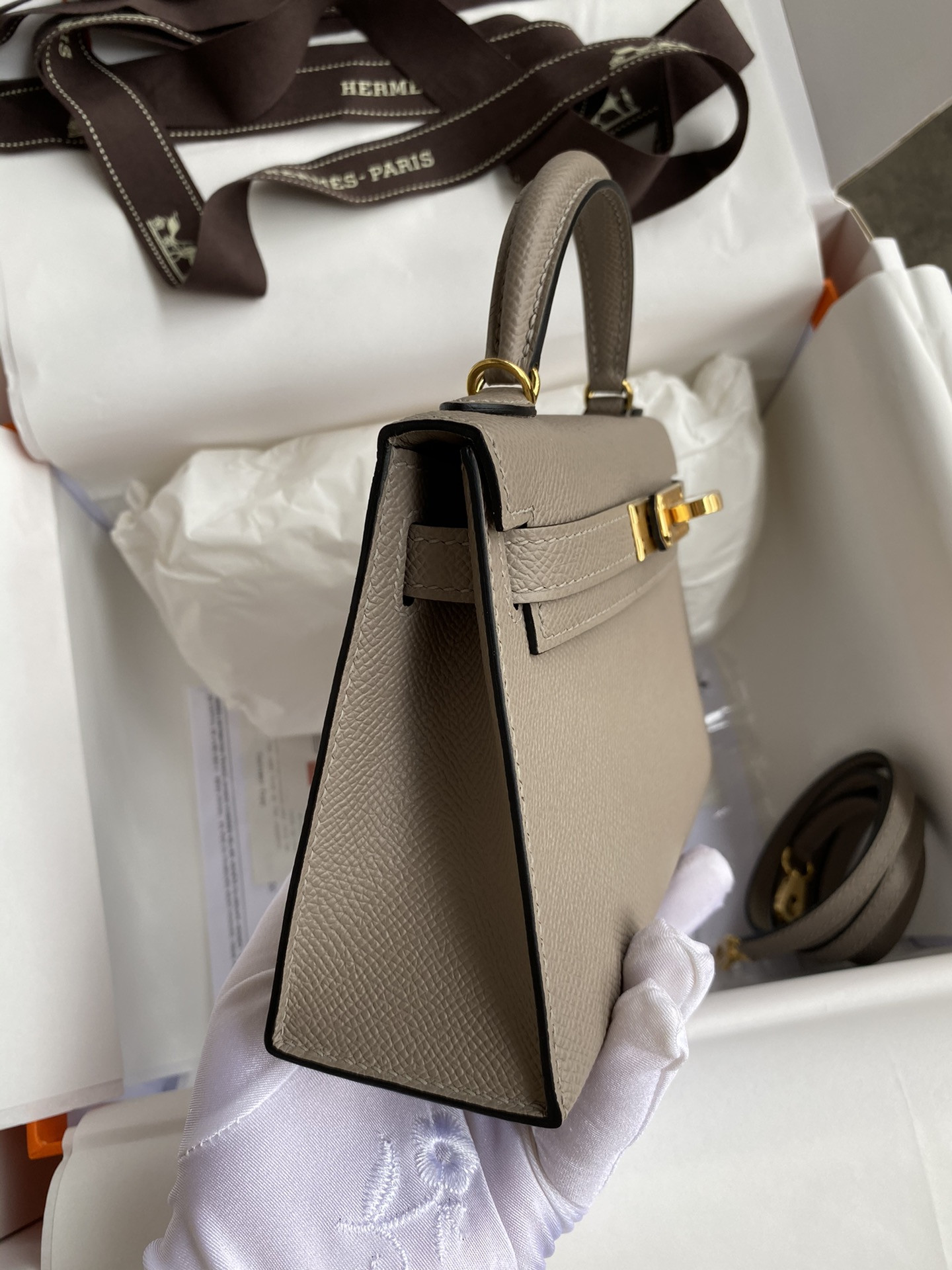 Hermès Mini Kelly 19 19×6×12CM