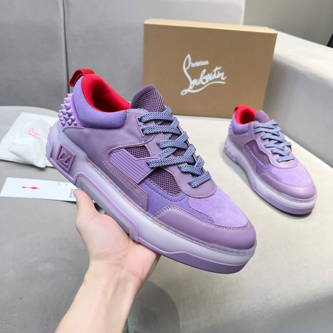 UA Ch**an Louboutin 2024 [New]ASTROLOUBI Unisex Thick-Soled Sneakers