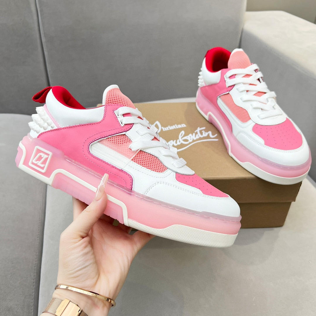 UA Ch**an Louboutin 2024 [New]ASTROLOUBI Unisex Thick-Soled Sneakers