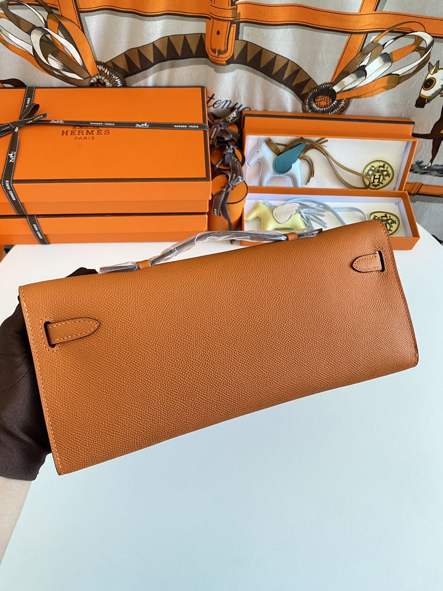 H**mes Kelly Cut 31cm Epsom Leather