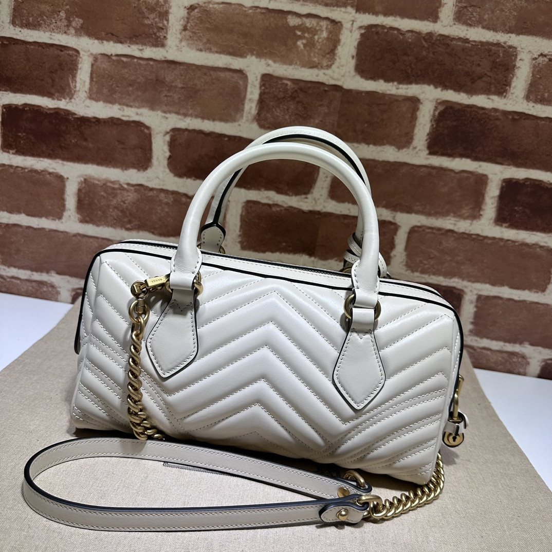 G*u*i GG Marmont small top handle bag 27x13.5x10cm