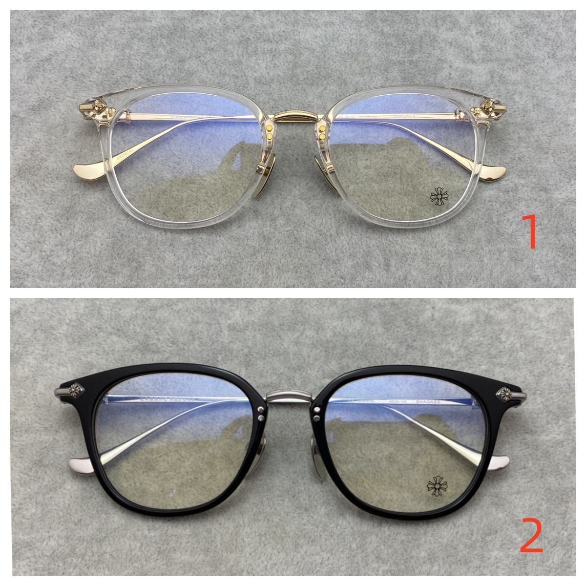 Ch**me He**ts Glasses BKGP 49-22-145