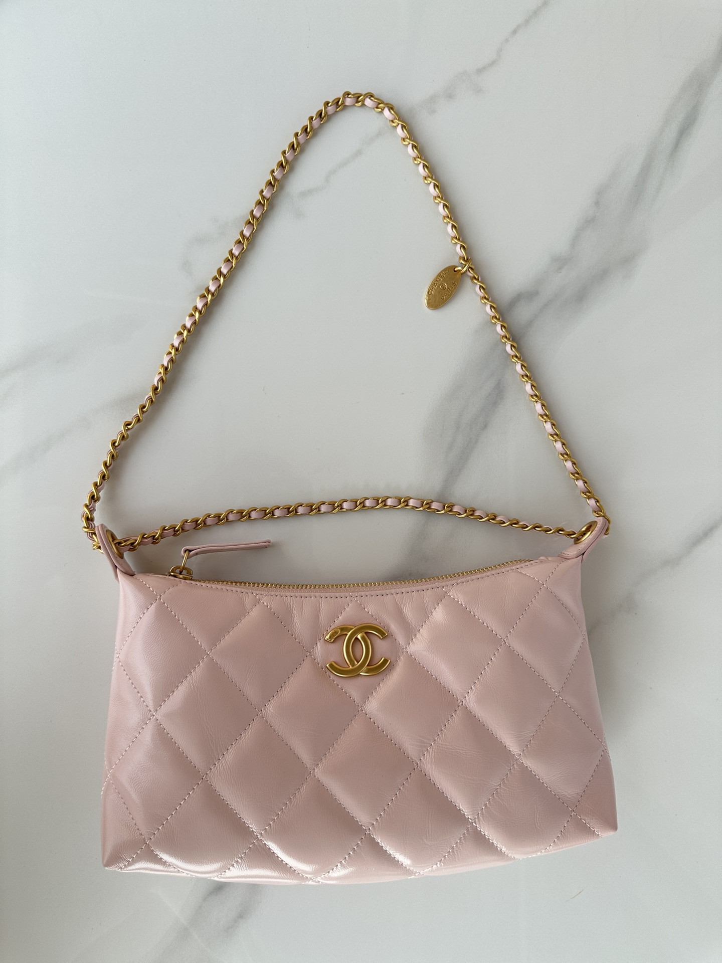 Ch*el Hobo Bags AS5528 17x26x8.5cm